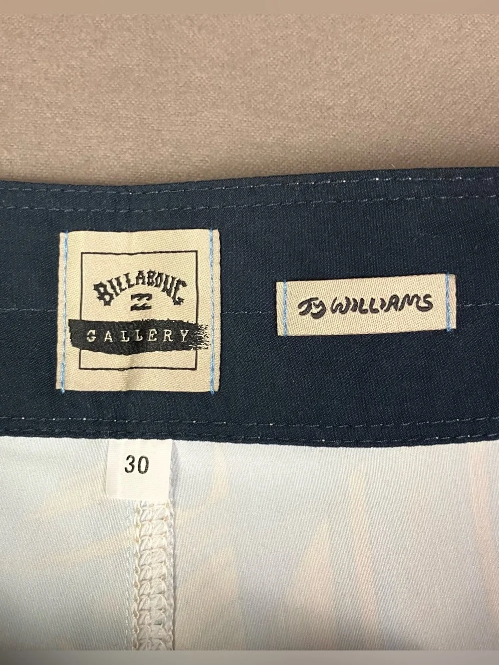 Billabong Gallery Ty Williams Men’s Size 30 Board Shorts Trunks Blue Wave NWT!